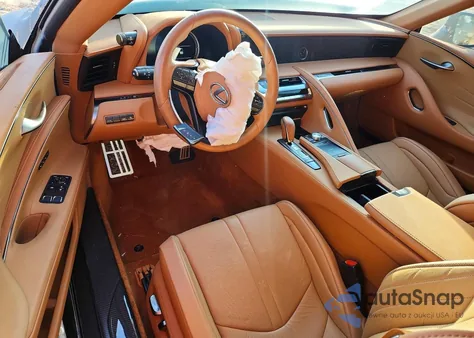 2021 Lexus Lc 500 z USA, uszkodzony, nr VIN JTHKPAAY6MA102741